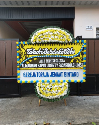 Papan Bunga Duka di Tarunajaya